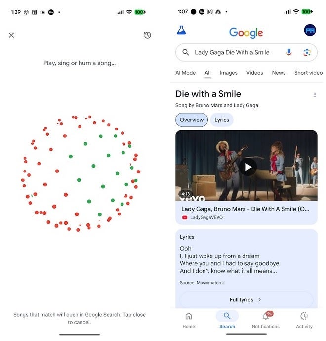 Gemini Can Now Identify Songs on Android, Just Like Google Assistant