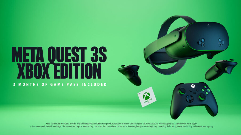 Meta Quest 3S Xbox Edition официально представлена Meta Quest 3S Xbox Edition официально представлена