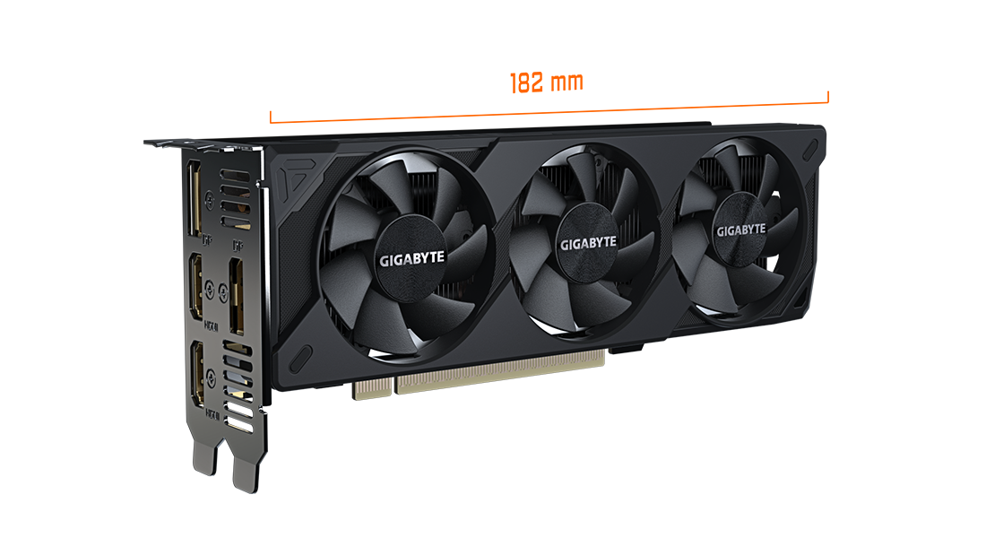 GIGABYTE представила GeForce RTX 5050 OC Low Profile с тройным охлаждением