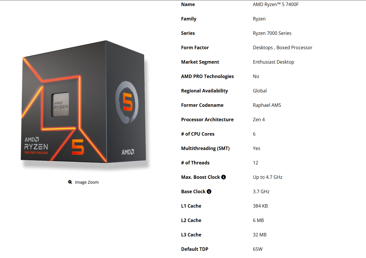 AMD Ryzen 5 7400: A New CPU With Integrated Graphics