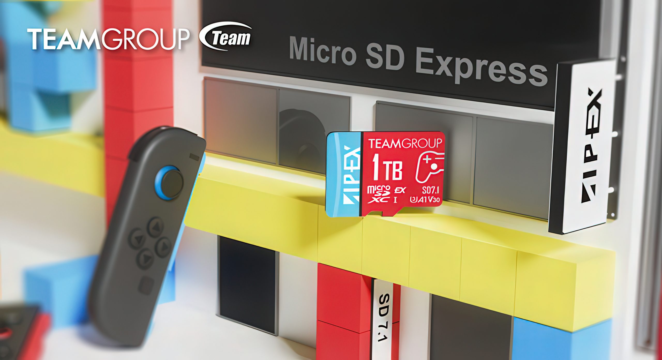 TEAMGROUP представляет APEX SD7.1 MicroSD Express Card для Nintendo Switch 2 TEAMGROUP представляет APEX SD7.1 MicroSD Express Card для Nintendo Switch 2