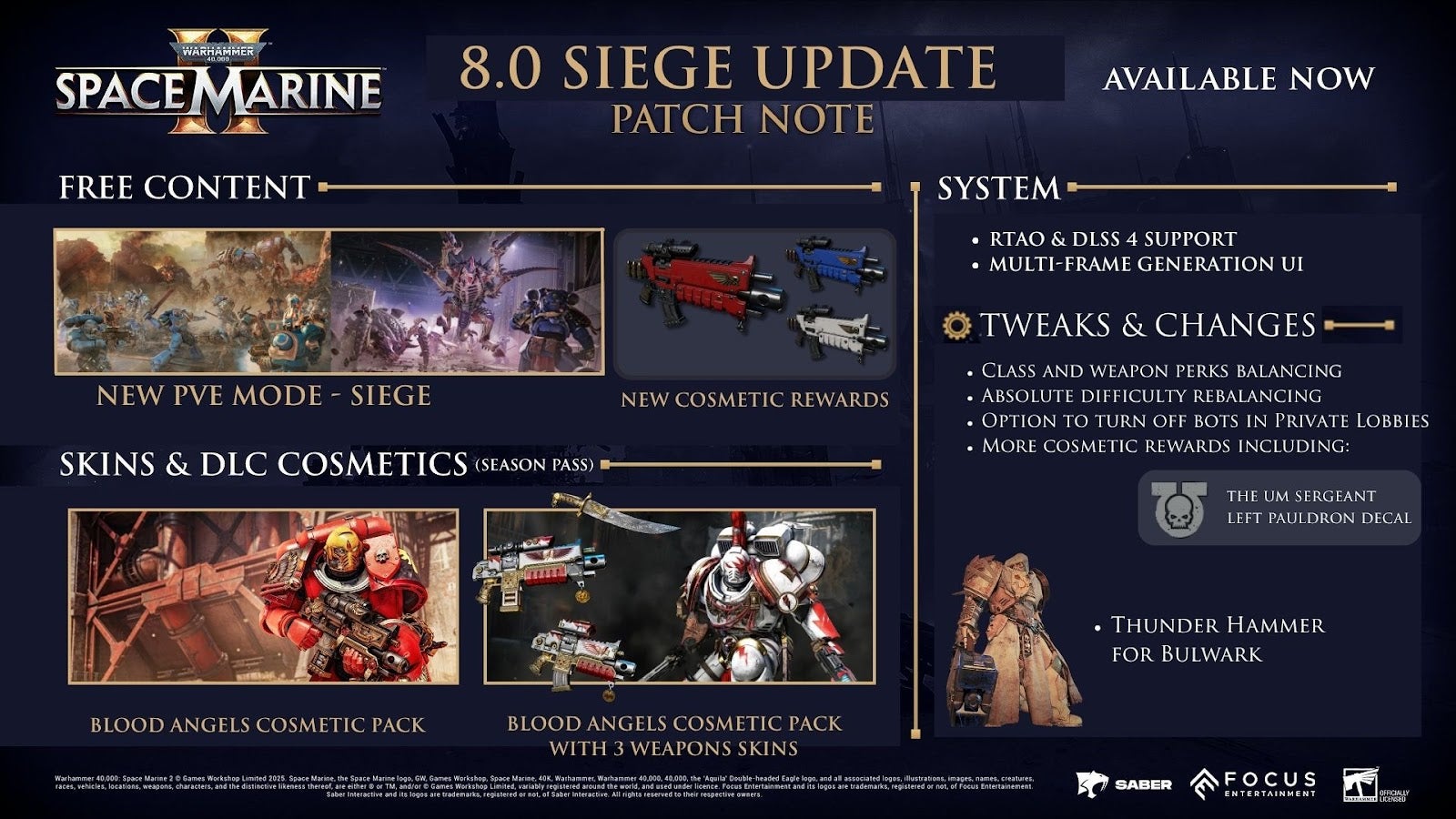 Warhammer 40,000: Space Marine 2 - Новый режим осады с патчем 8