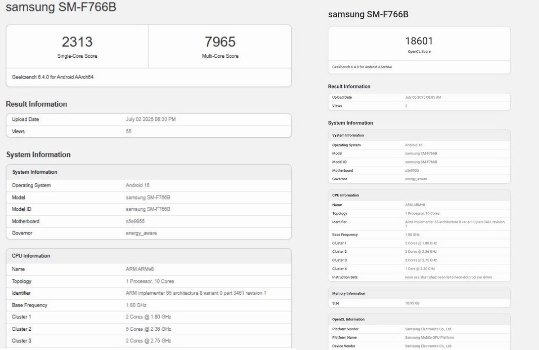 Galaxy Z Flip 7 может выйти с процессором Exynos 2500 - чем это обернётся