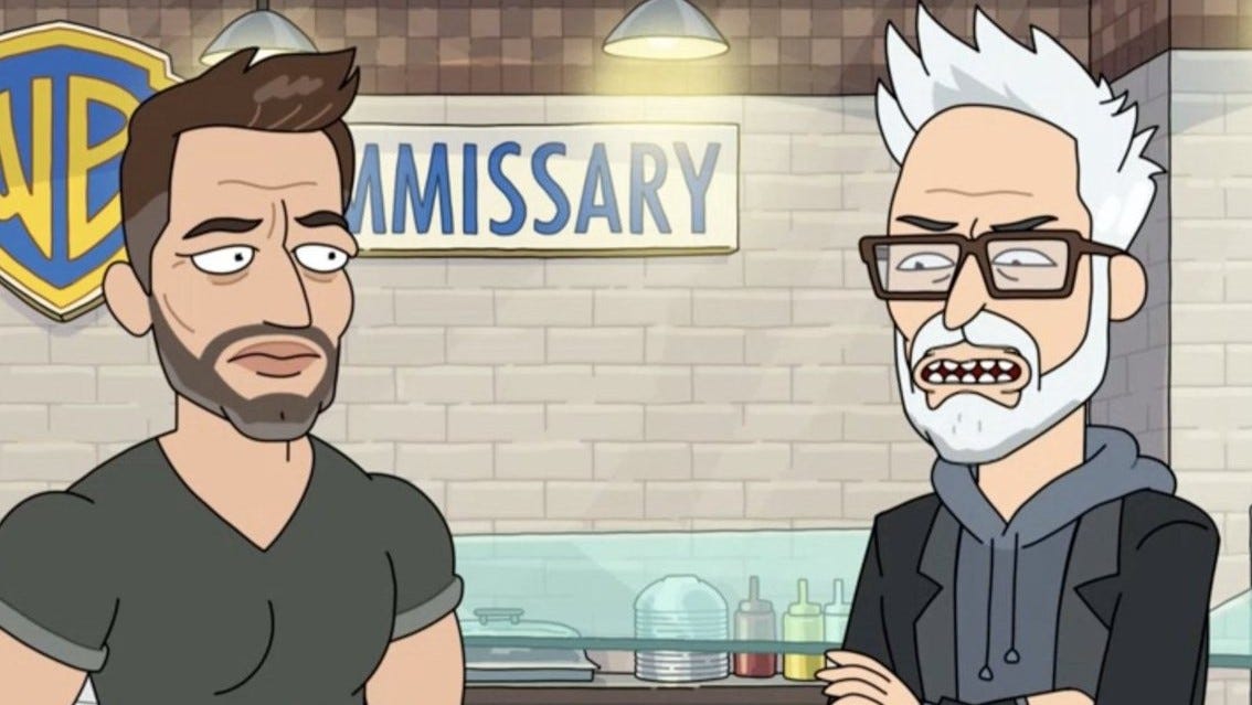 Ганн и Снайдер устроили троллинг Супермена в Rick and Morty — и это гениально Ганн и Снайдер устроили троллинг Супермена в Rick and Morty — и это гениально