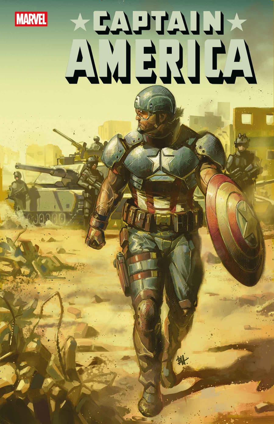 Marvel presenta a David Colton: El Capitán América olvidado del post-11 de septiembre