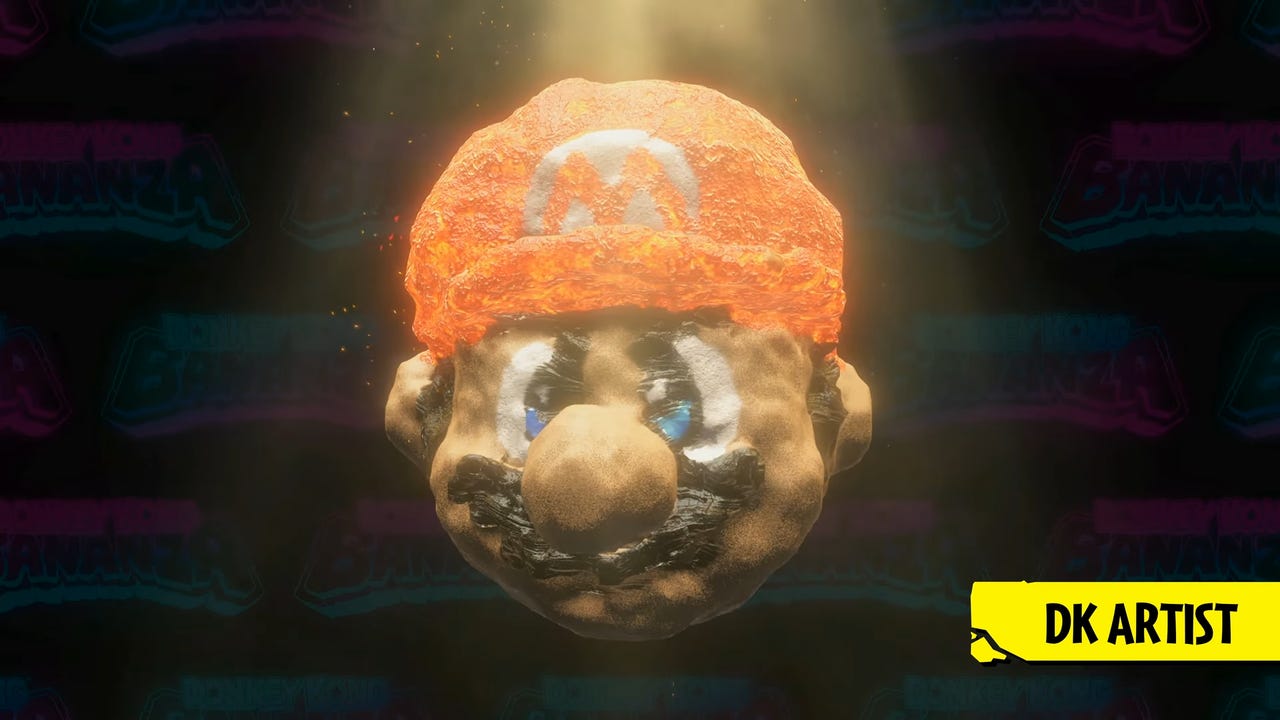 Donkey Kong: Bananza’s Artist Mode Lets Players Create Wild Sculptures