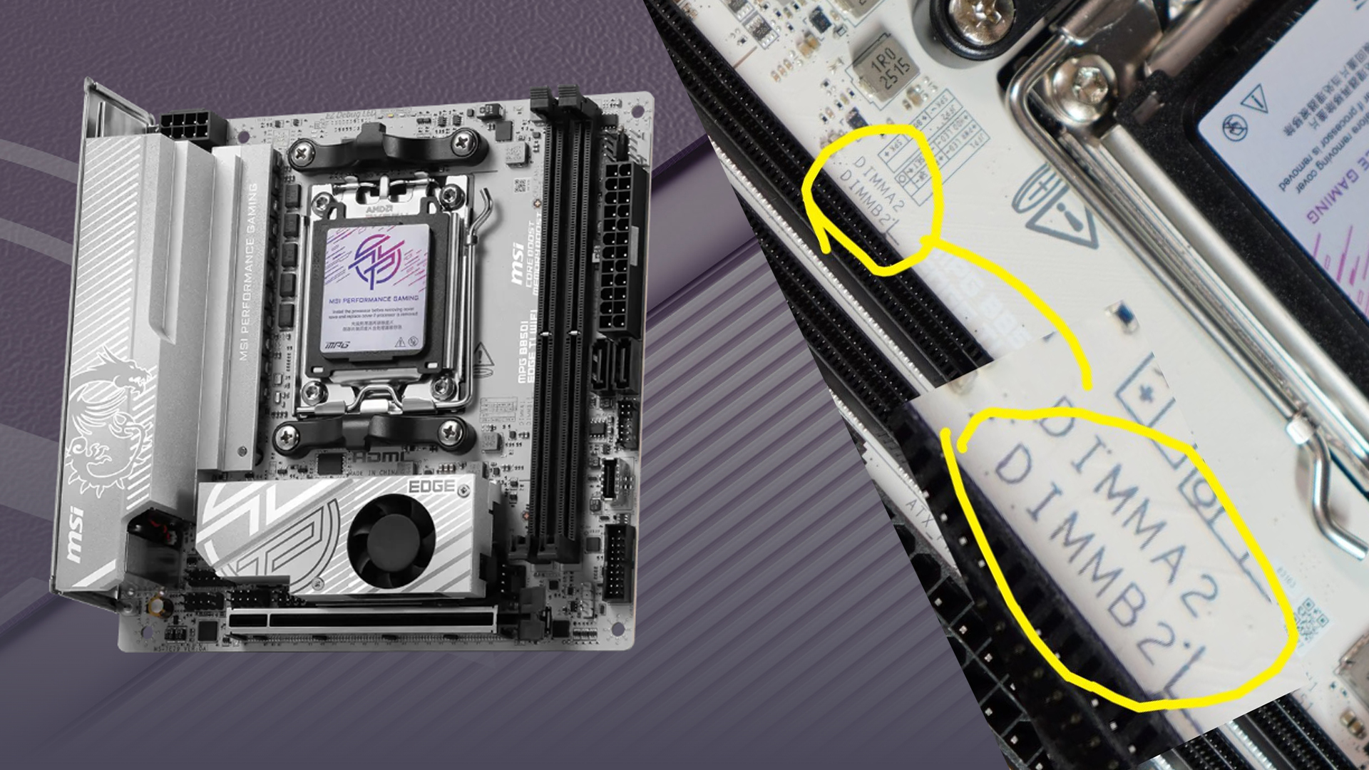 MSI B850i en formato A2B2: La pista del AMD Zen 6