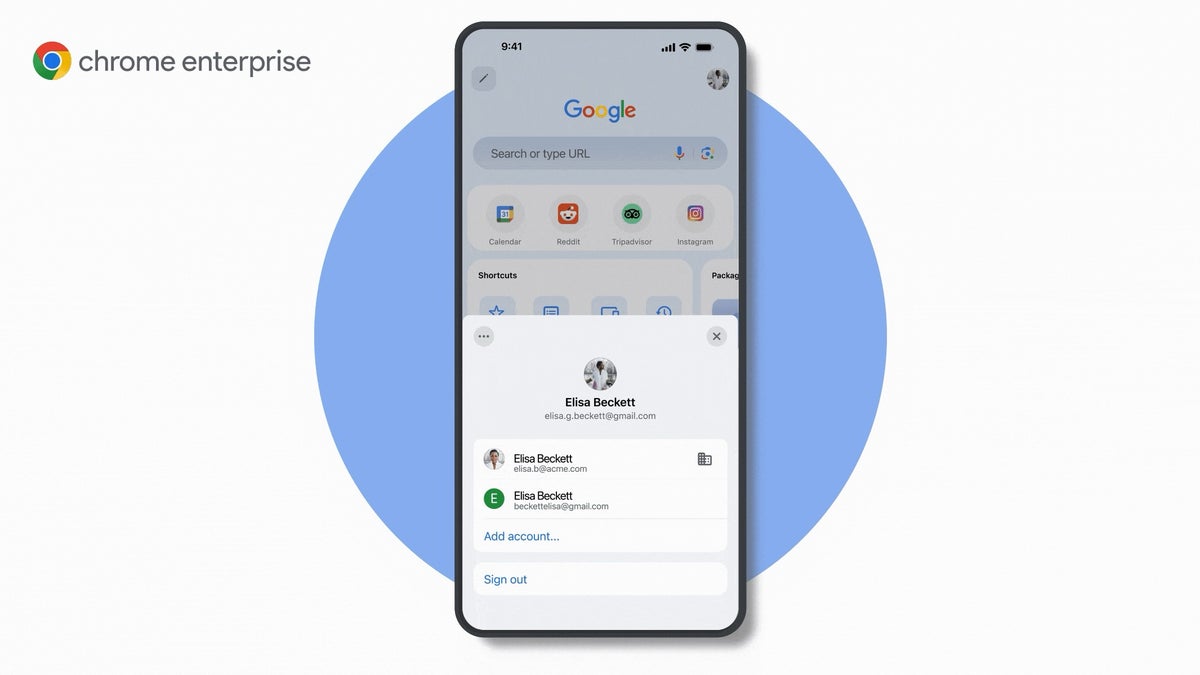 Обновление Chrome на iOS: простое разделение личного и рабочего профиля Обновление Chrome на iOS: простое разделение личного и рабочего профиля
