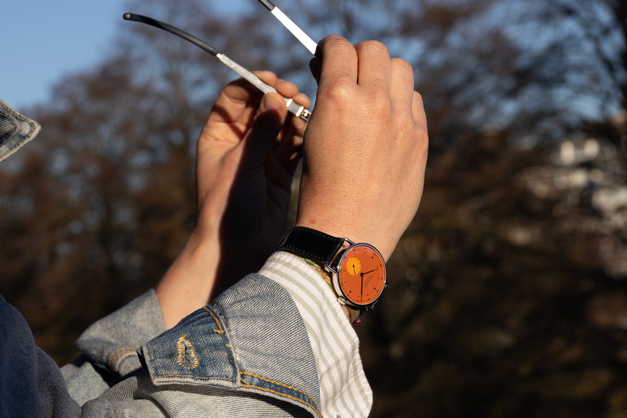 Часы NOMOS Glashütte Metro neomatik в честь 50-летия Ace Jewelers