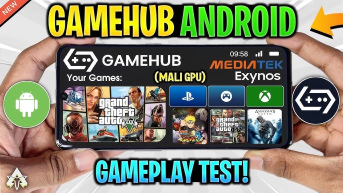 GameHub lleva la emulación de PC a otro nivel en móviles con Dimensity