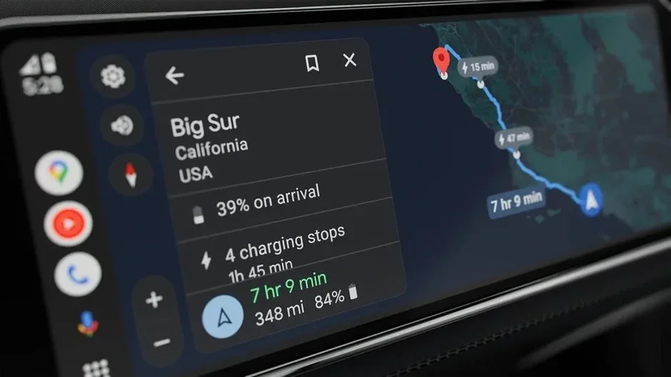Android Auto стал стильнее: динамические цвета и шаг к ИИ