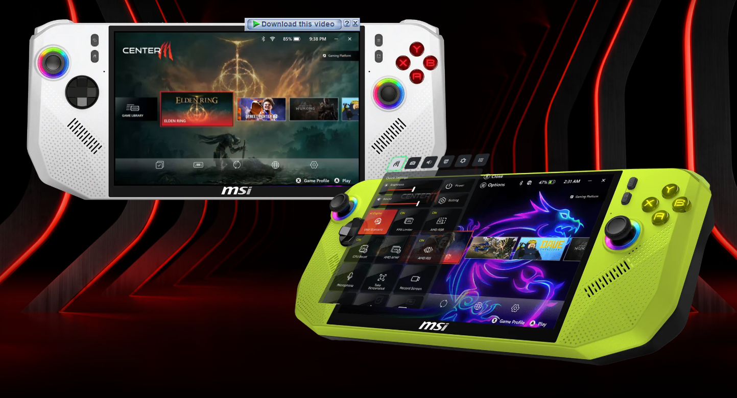MSI Claw A8 с Ryzen Z2 Extreme уверенно выигрывает у Intel Lunar Lake в реальных играх MSI Claw A8 с Ryzen Z2 Extreme уверенно выигрывает у Intel Lunar Lake в реальных играх