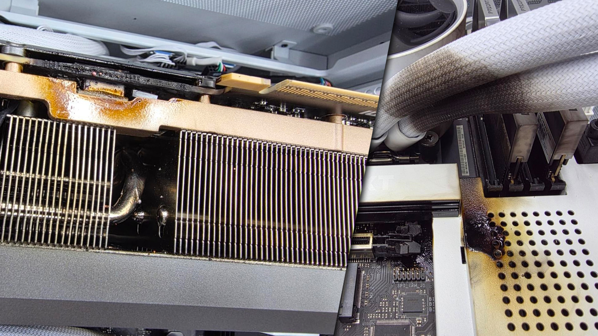 ZOTAC RTX 5090 Ignites Mid-Game, PCB Melts in Rare Fire Incident
