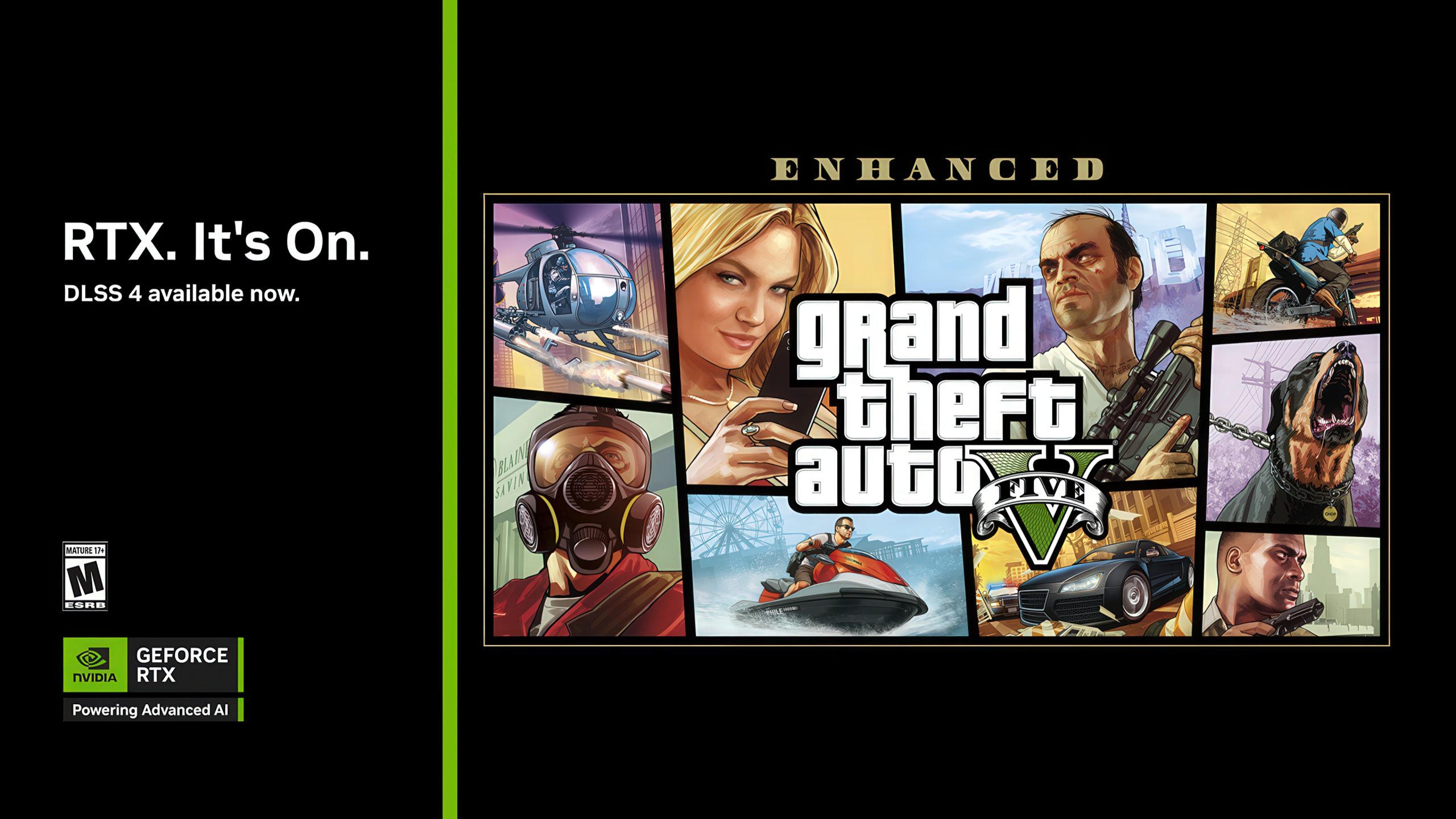 NVIDIA’s New Game Ready Driver Supercharges GTA V Enhanced and Hellblade II with DLSS 4