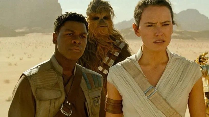 John Boyega Imagined a Darker, Obi-Wan vs Vader-Style Arc for Rey and Finn