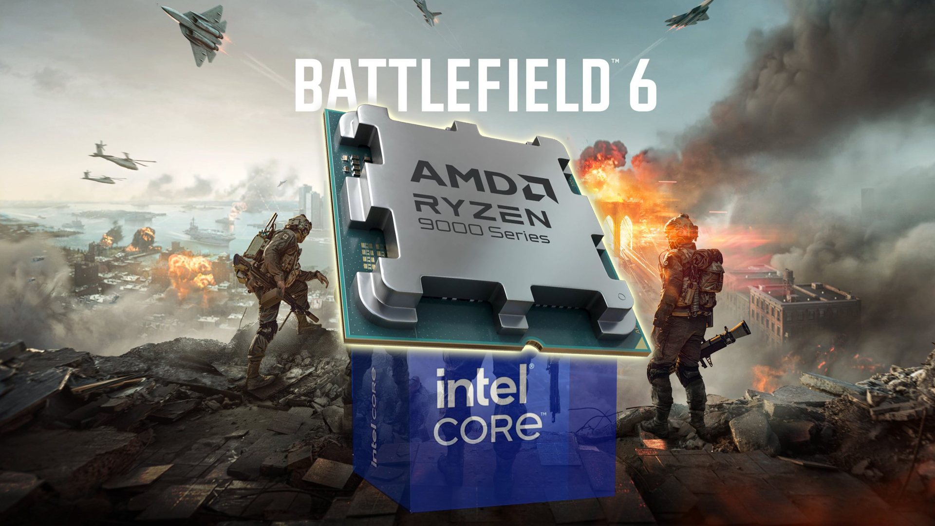 Ryzen 9800X3D Crushes i9-14900K in Battlefield 6 at 1080p