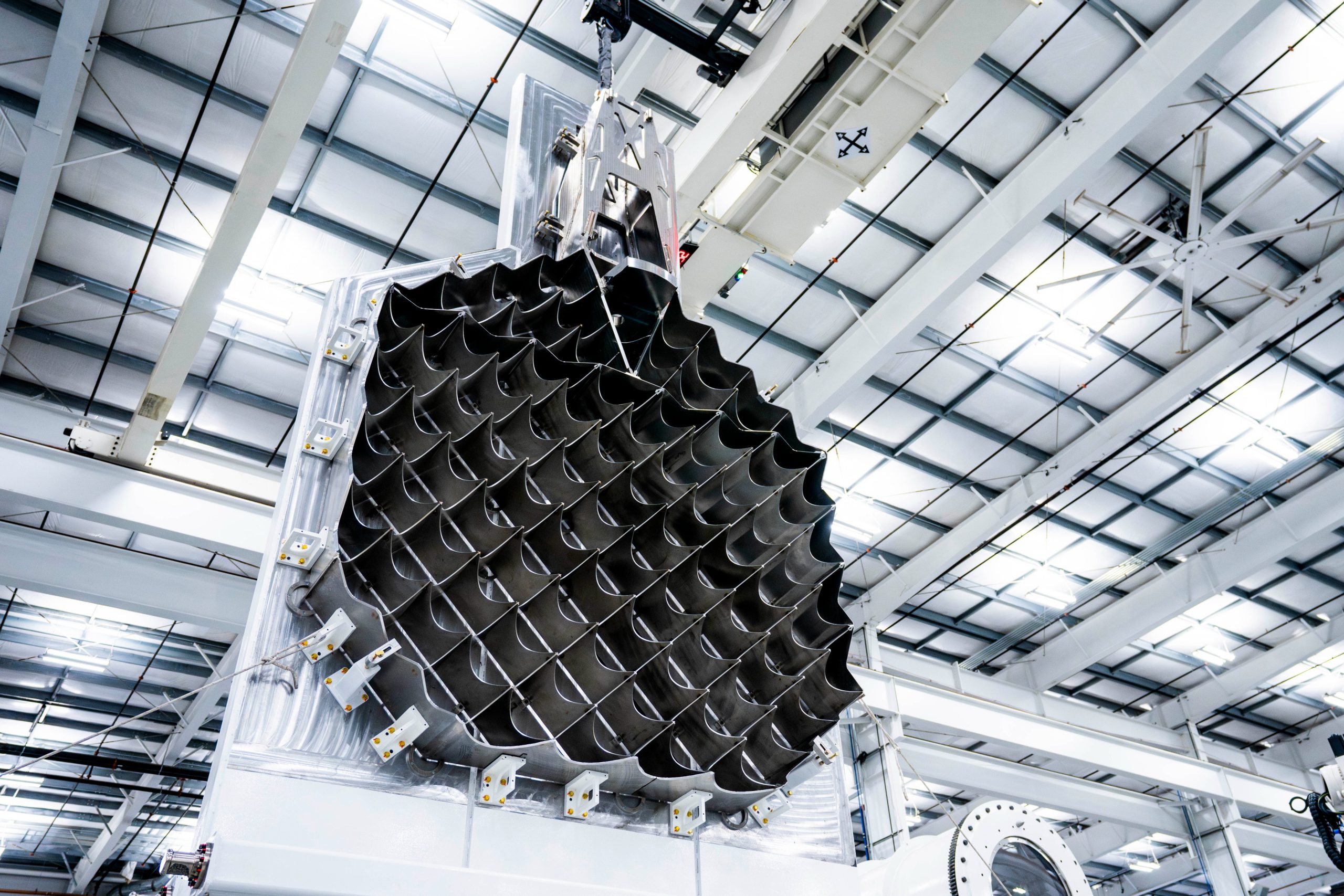 SpaceX Reveals Massive Grid Fins for Starship Super Heavy Booster