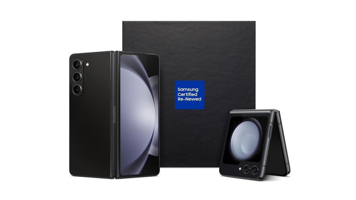 Samsung Adds Galaxy Z Fold 5 and Flip 5 to Certified Re-Newed Program