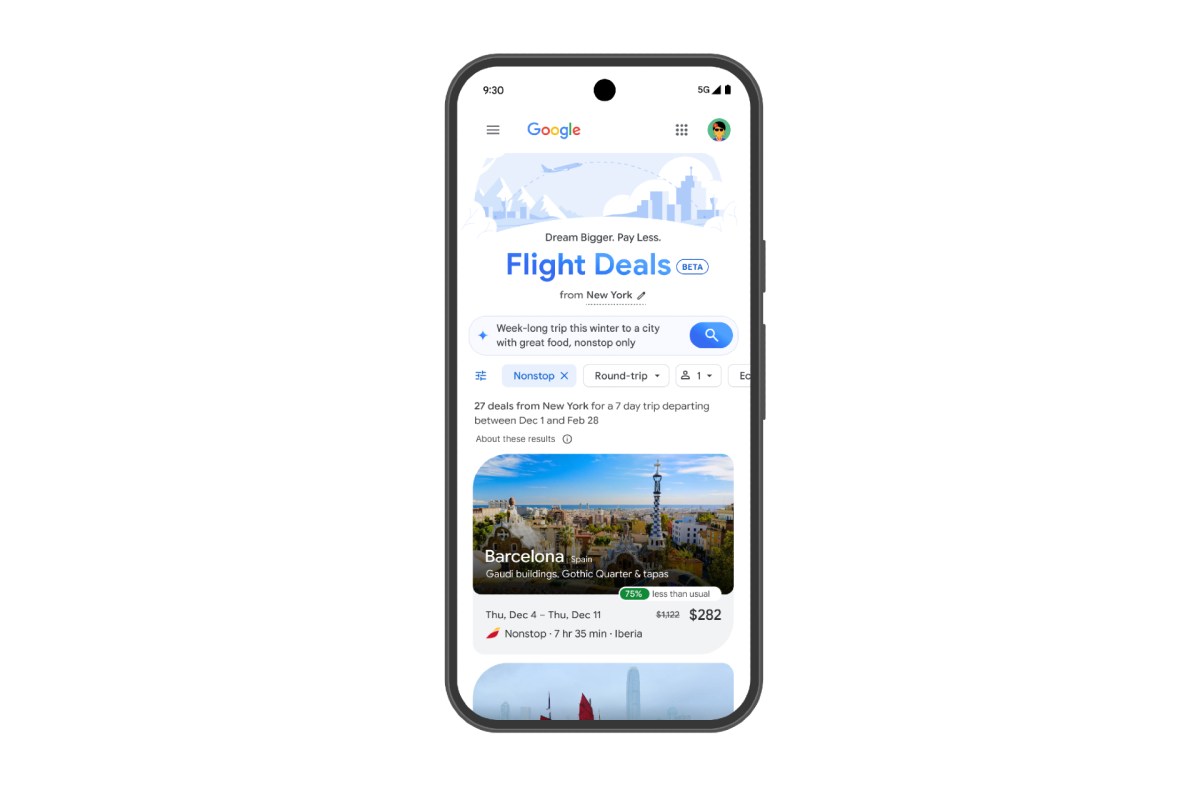 Google Flight Deals: AI Tool to Find Cheapest Flights
