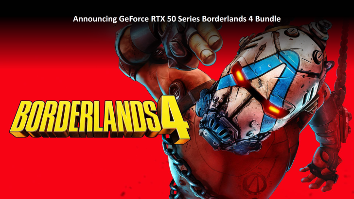 NVIDIA GeForce RTX 50 Bundle: Free Borderlands 4 and DLC