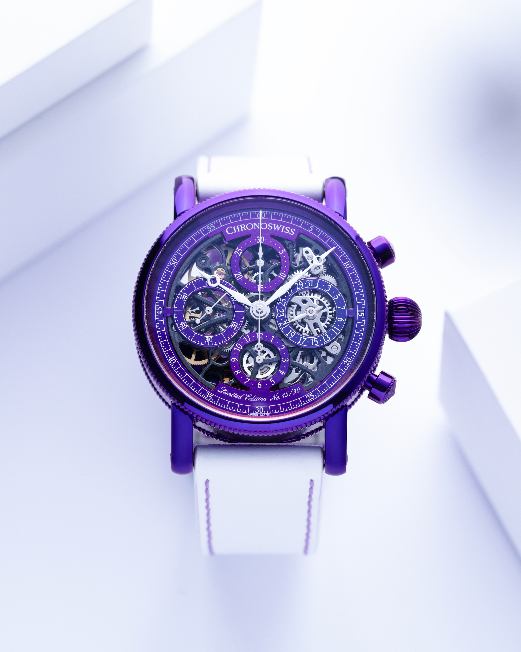 Chronoswiss Marks 30 Years With Daring Opus Purple Rain