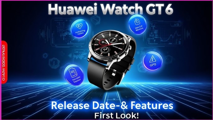 Huawei Watch GT 6 представят 19 сентября в Париже Huawei Watch GT 6 представят 19 сентября в Париже
