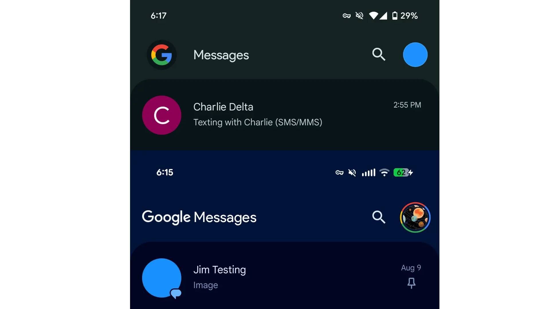 Google Messages убирает логотип ‘G’ и переходит на полное название бренда Google Messages убирает логотип ‘G’ и переходит на полное название бренда
