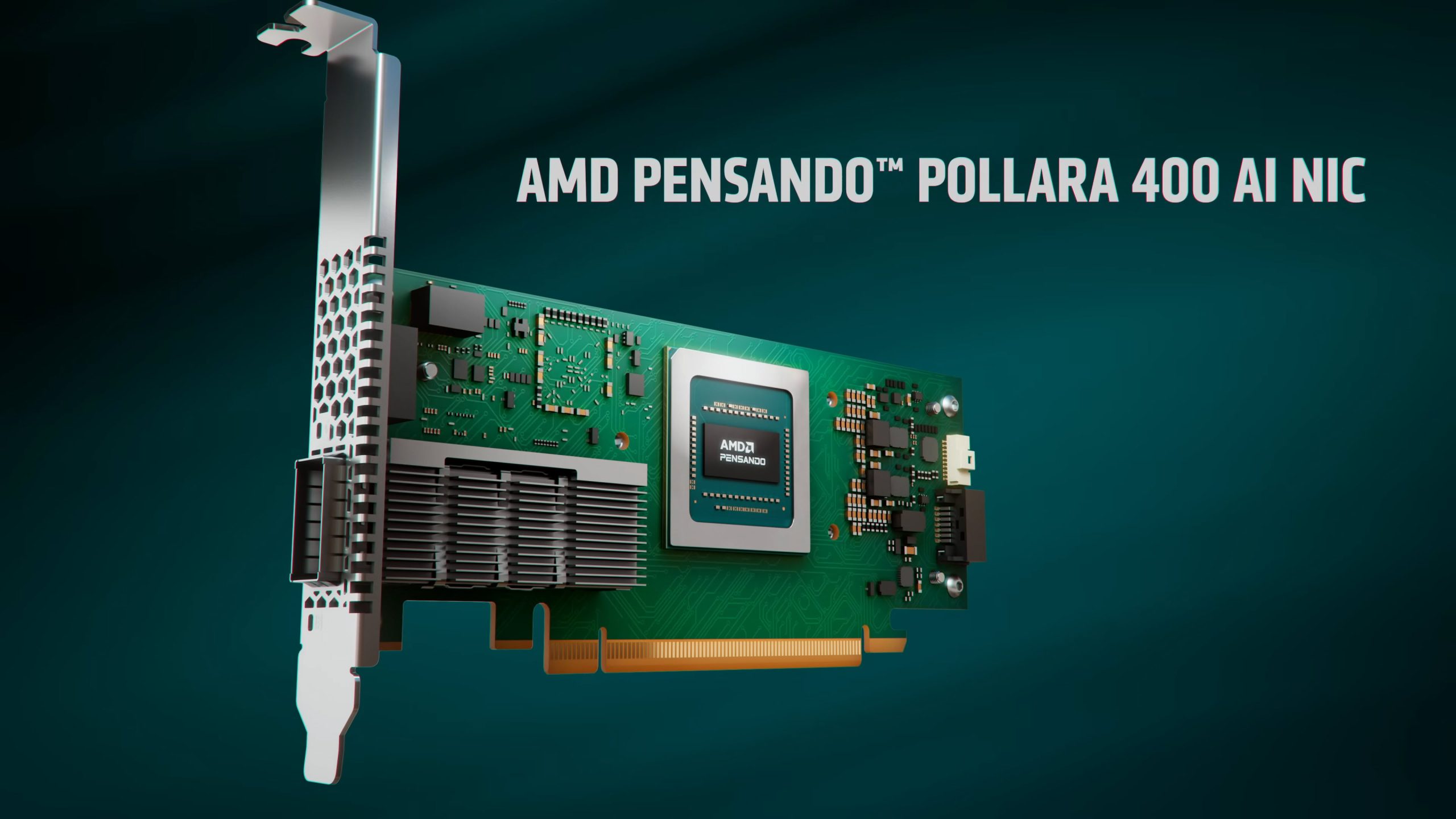 AMD представила Pensando Pollara 400 — первую UEC-ready AI NIC на 400 Гбит/с AMD представила Pensando Pollara 400 — первую UEC-ready AI NIC на 400 Гбит/с