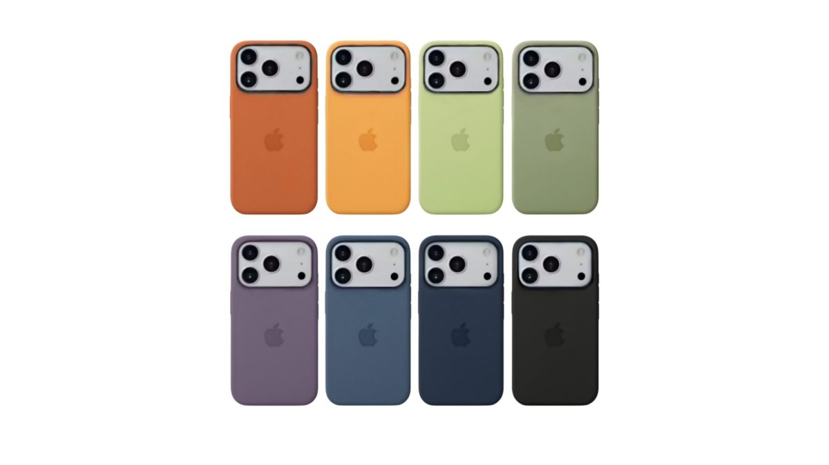 Восемь новых цветов силиконовых чехлов для iPhone 17 Pro Восемь новых цветов силиконовых чехлов для iPhone 17 Pro