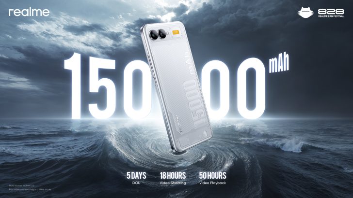 Смартфон Realme с батареей 15 000 мА·ч: эксперимент, который ломает привычные рамки Смартфон Realme с батареей 15 000 мА·ч: эксперимент, который ломает привычные рамки