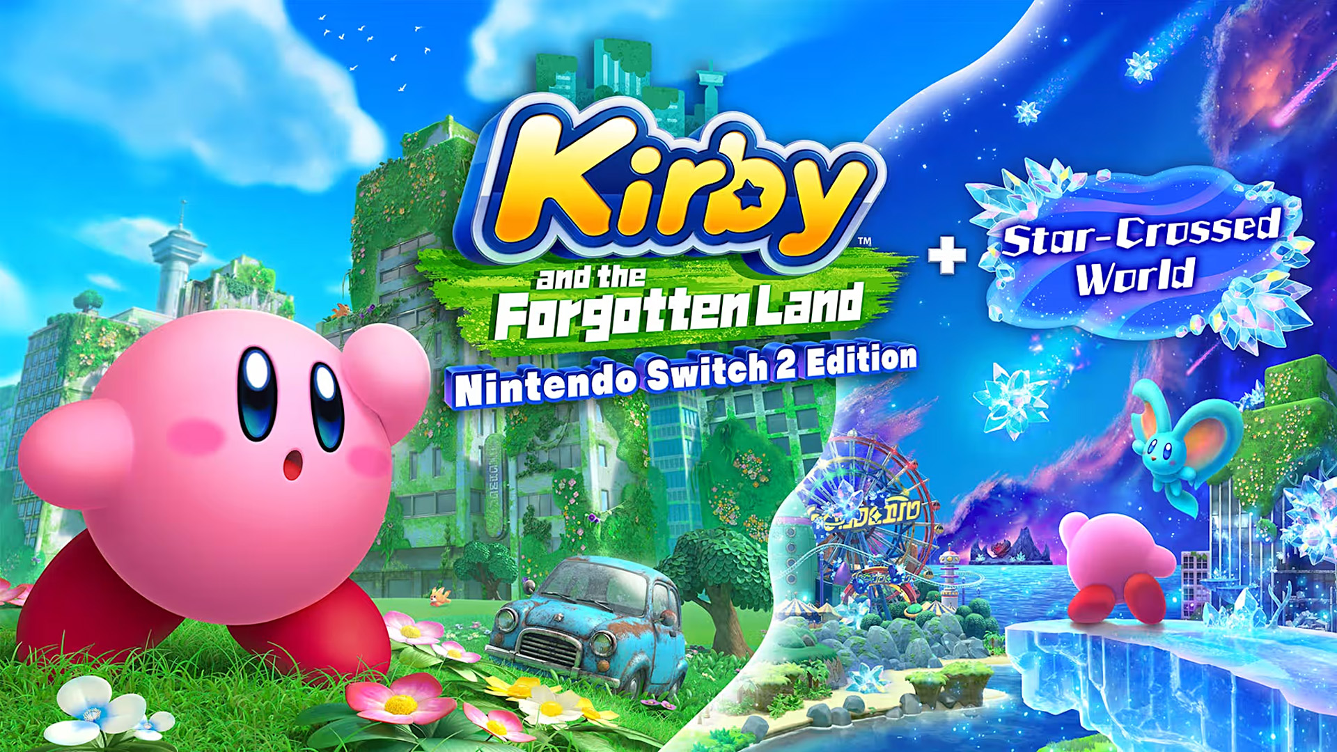 Kirby and the Forgotten Land + Star-Crossed World стал хитом на Switch 2 Kirby and the Forgotten Land + Star-Crossed World стал хитом на Switch 2
