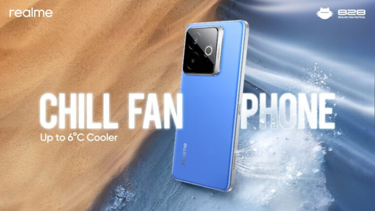 Realme показала смартфон на 15 000 мА·ч и игровой Chill Fan Phone Realme показала смартфон на 15 000 мА·ч и игровой Chill Fan Phone
