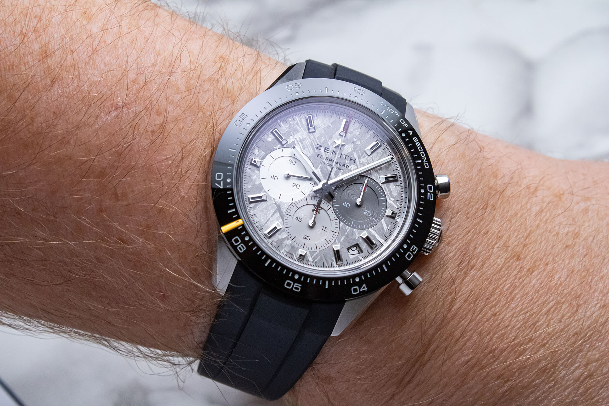 Zenith Chronomaster Sport Meteorite: красота против ценника Zenith Chronomaster Sport Meteorite: красота против ценника
