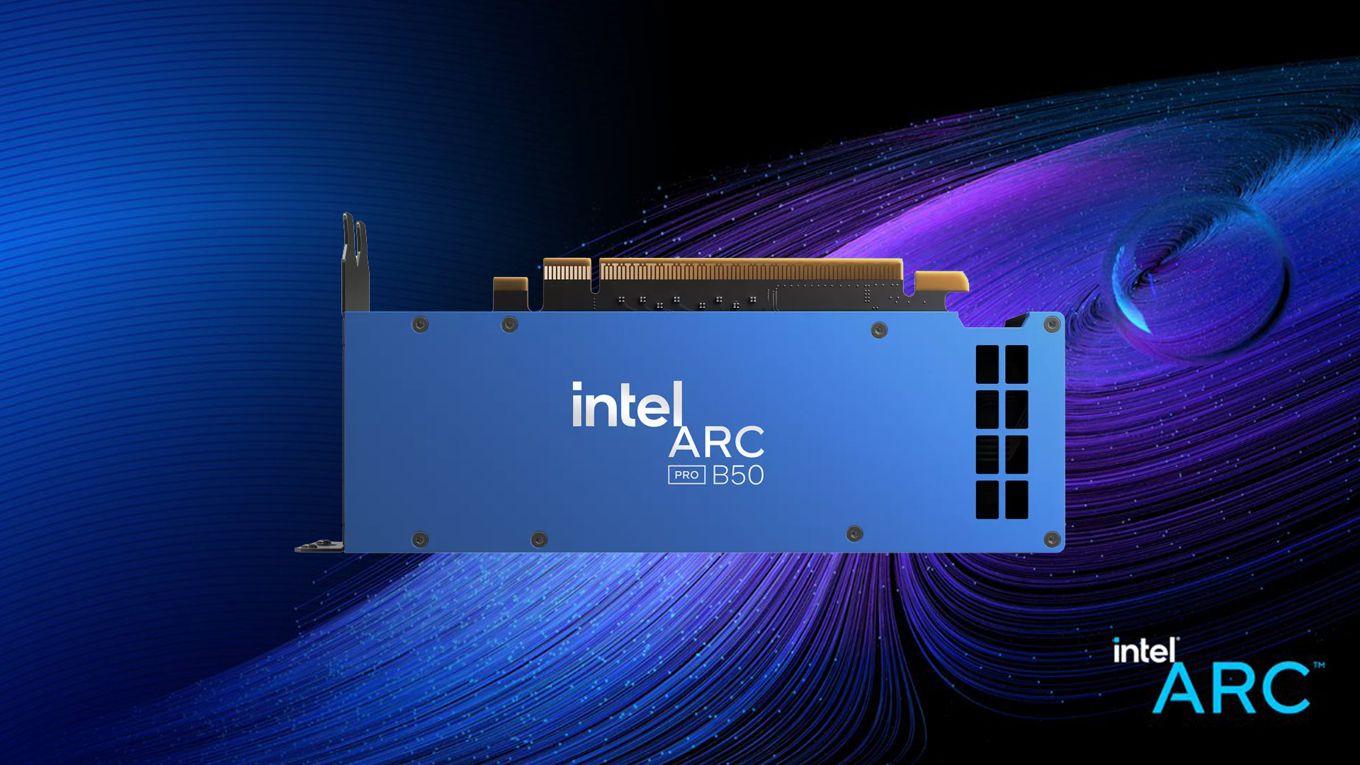 Intel Arc Pro B50 протестирована: слабее Arc B570, но сильнее в памяти Intel Arc Pro B50 протестирована: слабее Arc B570, но сильнее в памяти