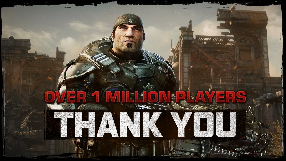 Gears of War: Reloaded собрала 1 миллион игроков за 3 дня Gears of War: Reloaded собрала 1 миллион игроков за 3 дня