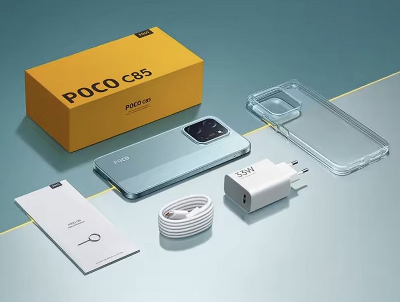 Poco C85 llega con gran batería y especificaciones conocidas