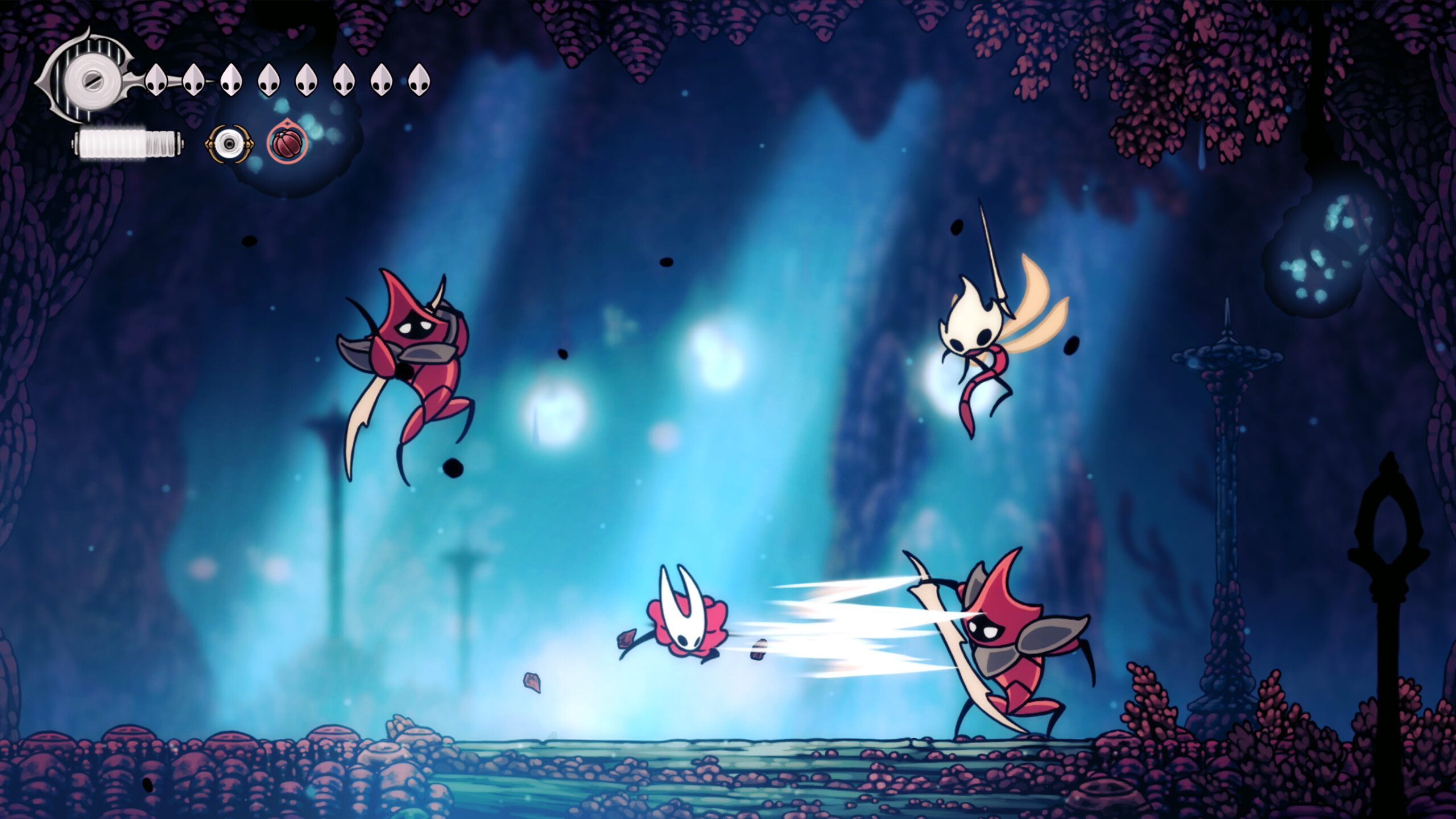 Hollow Knight: Silksong corre a 120 FPS en Switch 2 – comparación con Steam Deck