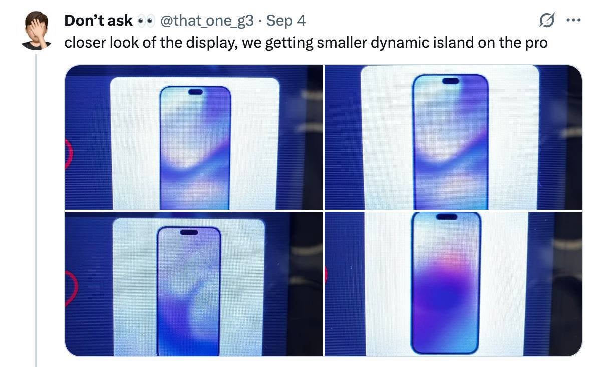 iPhone 17 Pro llega con Dynamic Island reducido y barra de cámaras completa