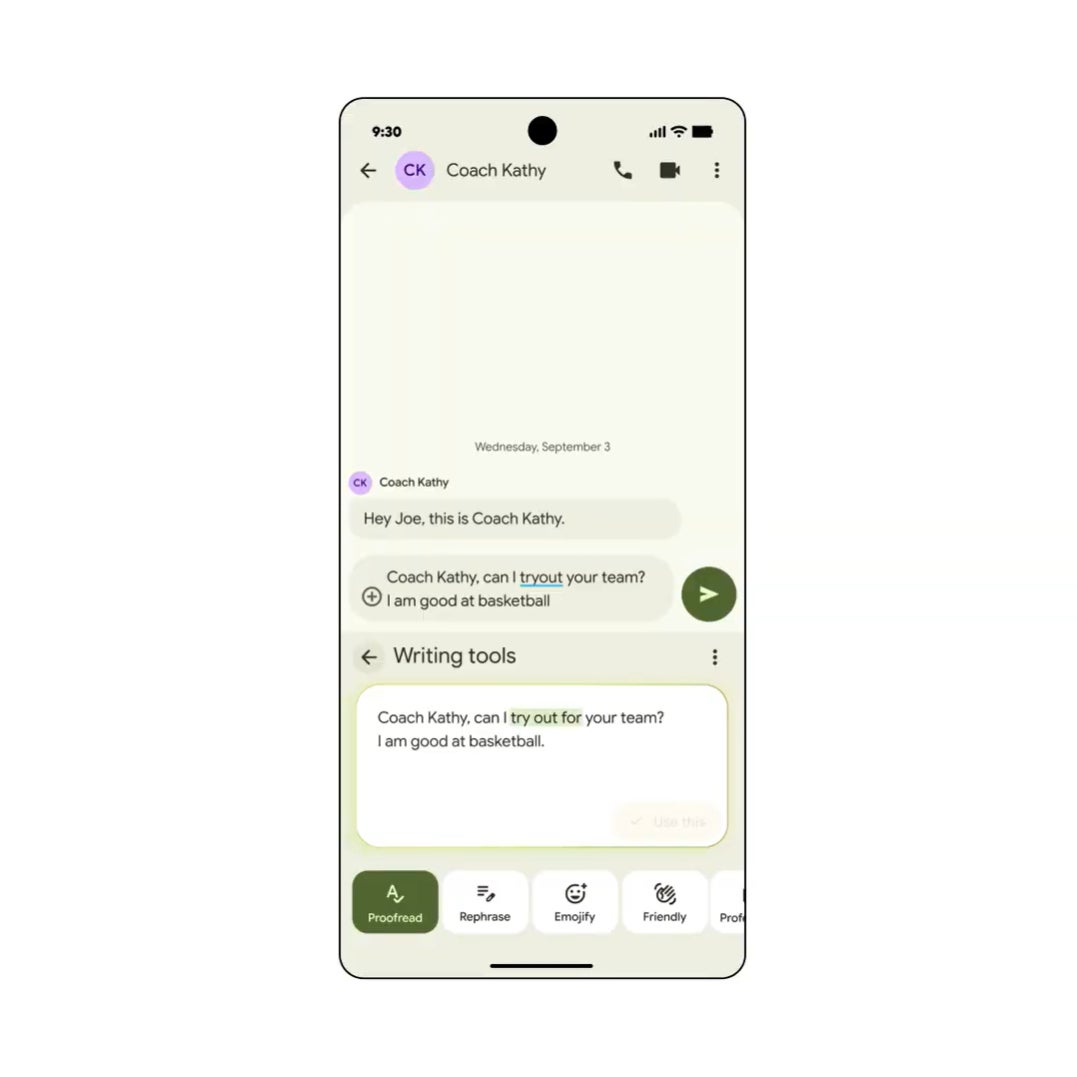 Cuatro nuevas funciones de Android: de la IA en Gboard al audio compartido