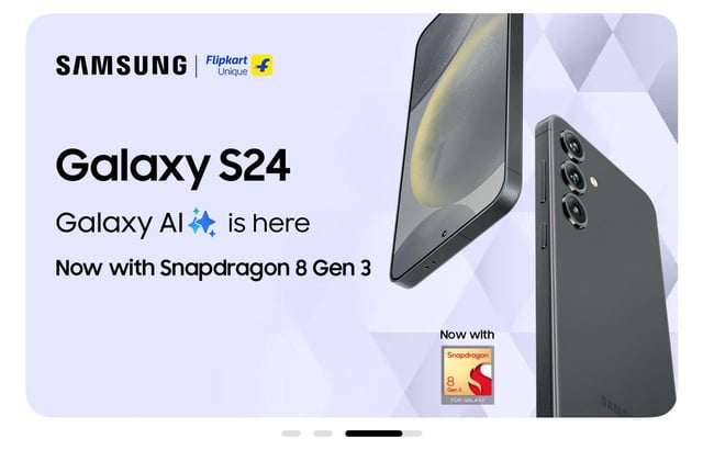 El Galaxy S24 reaparece en India con Snapdragon 8 Gen 3
