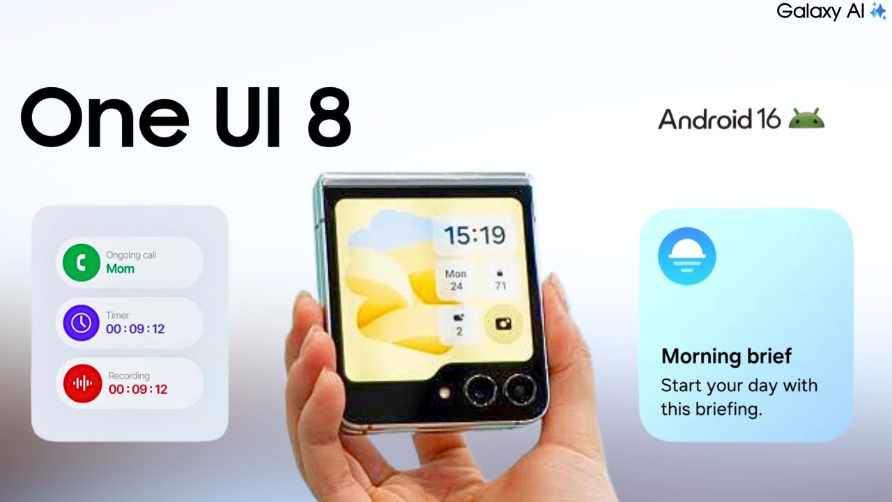 Samsung выпустила One UI 8 Beta 2 для Galaxy Z Fold 5 и Z Flip 5