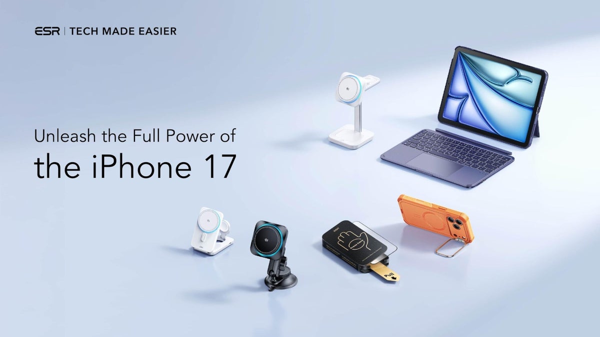 Аксессуары ESR для iPhone 17: полный набор для защиты и удобства