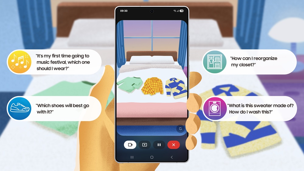 Samsung расширяет поддержку Gemini Live на внешних экранах Galaxy Z Flip