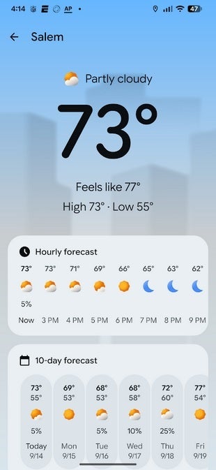 Google переводит Wear OS на новое приложение Pixel Weather