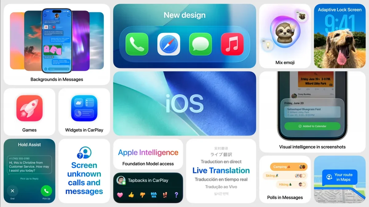 Обновление iOS 26: время выхода и новые возможности Обновление iOS 26: время выхода и новые возможности
