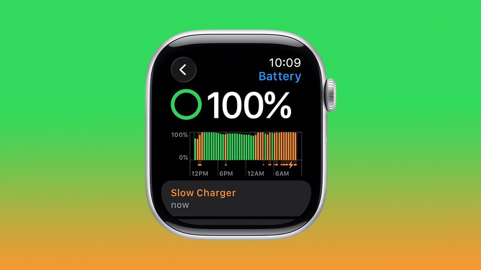 watchOS 26 представил уведомление о медленной зарядке Apple Watch