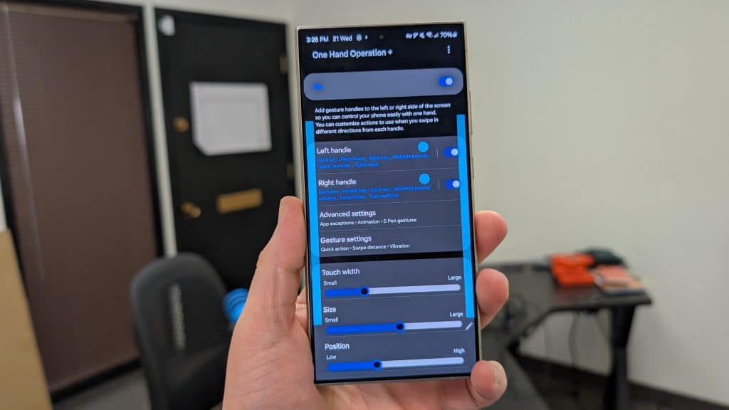Samsung выпустила обновление One Hand Operation+ для Good Lock Samsung выпустила обновление One Hand Operation+ для Good Lock