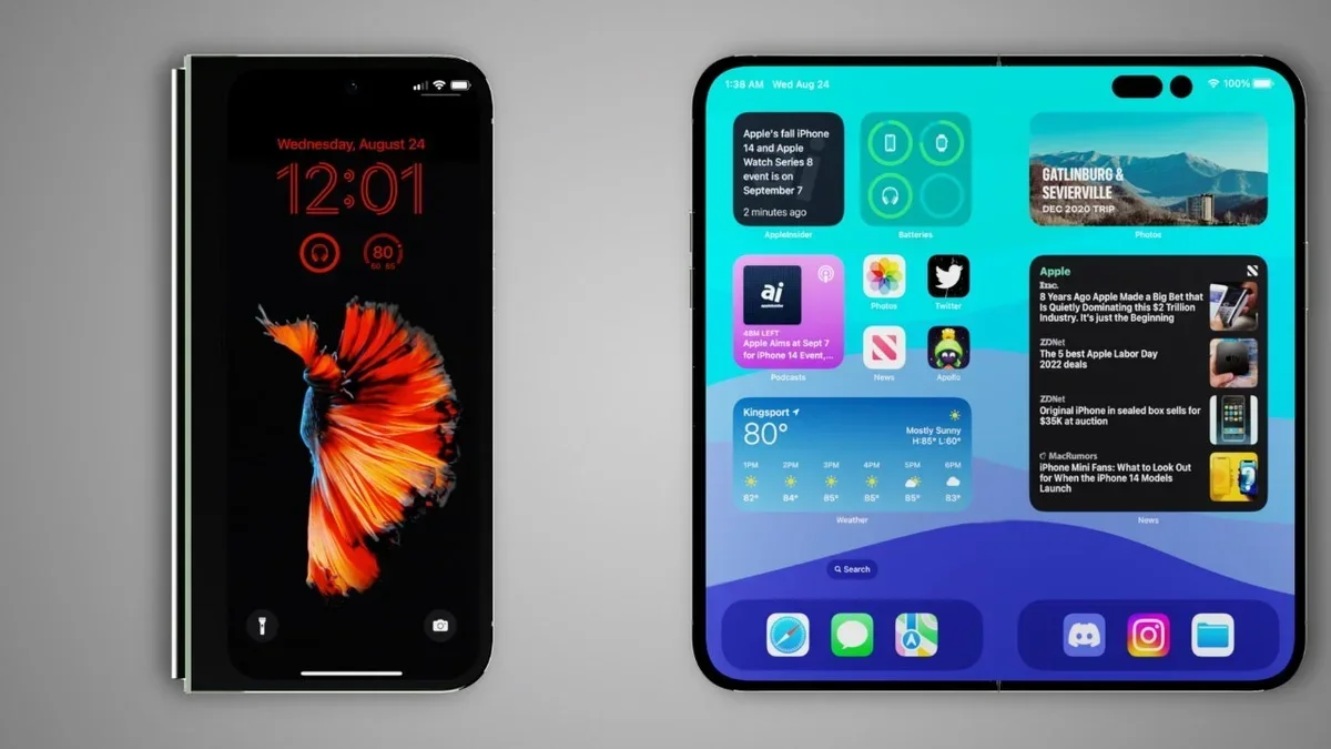 Складной iPhone 2026: как успех Samsung изменил рынок