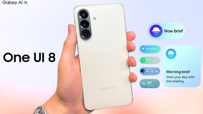 Galaxy A56 встречает главный вызов — обновление One UI 8