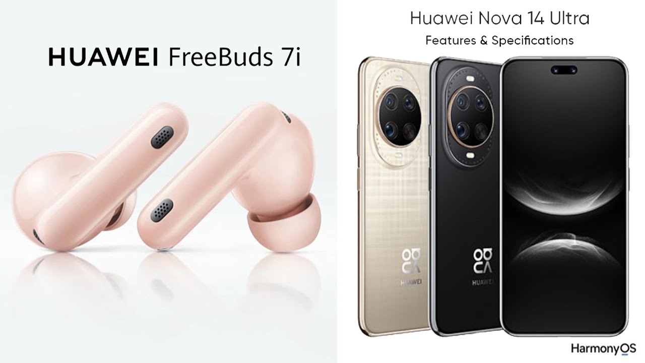 Huawei nova 14 и FreeBuds 7i теперь доступны за пределами Китая